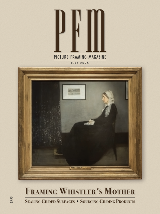 Picture Framing Magazine Cover Image