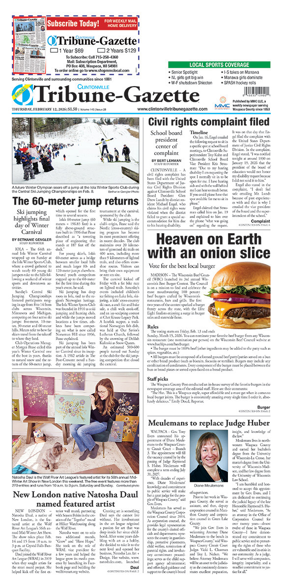 Clintonville Tribune Gazette