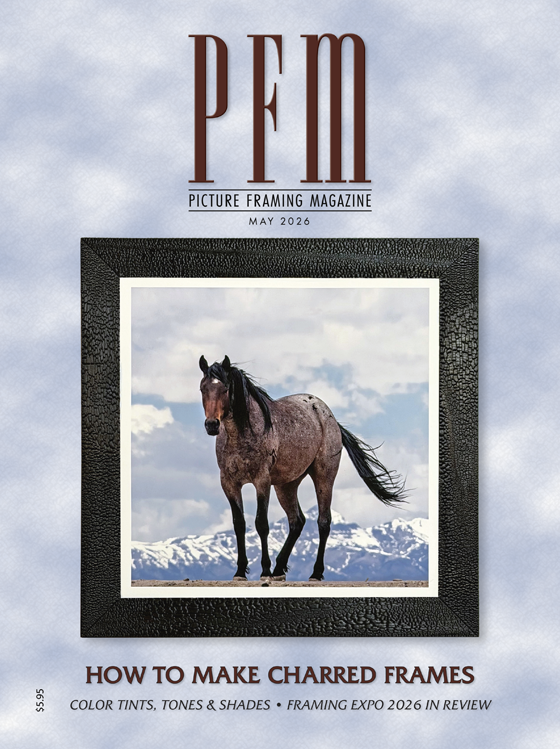 Picture Framing Magazine Cover Image