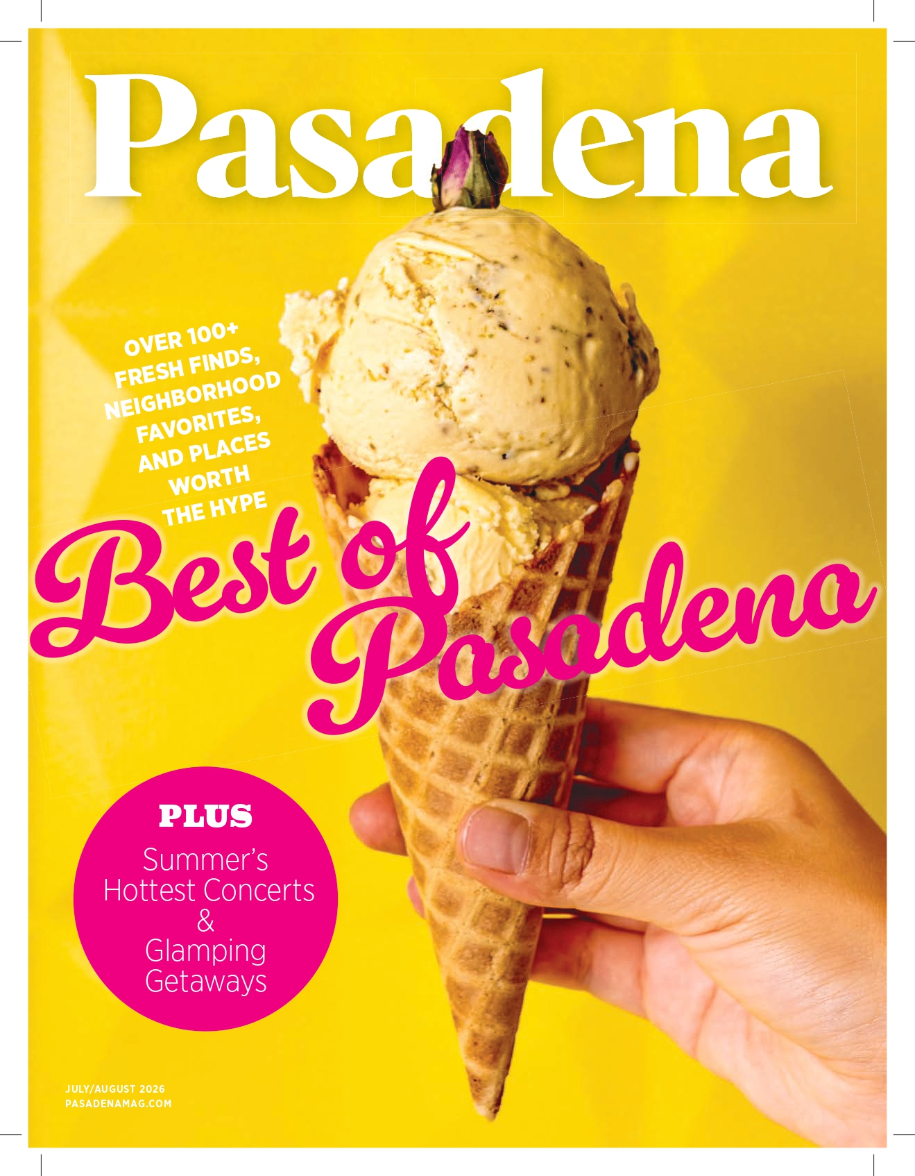 Pasadena Magazine Cover Image