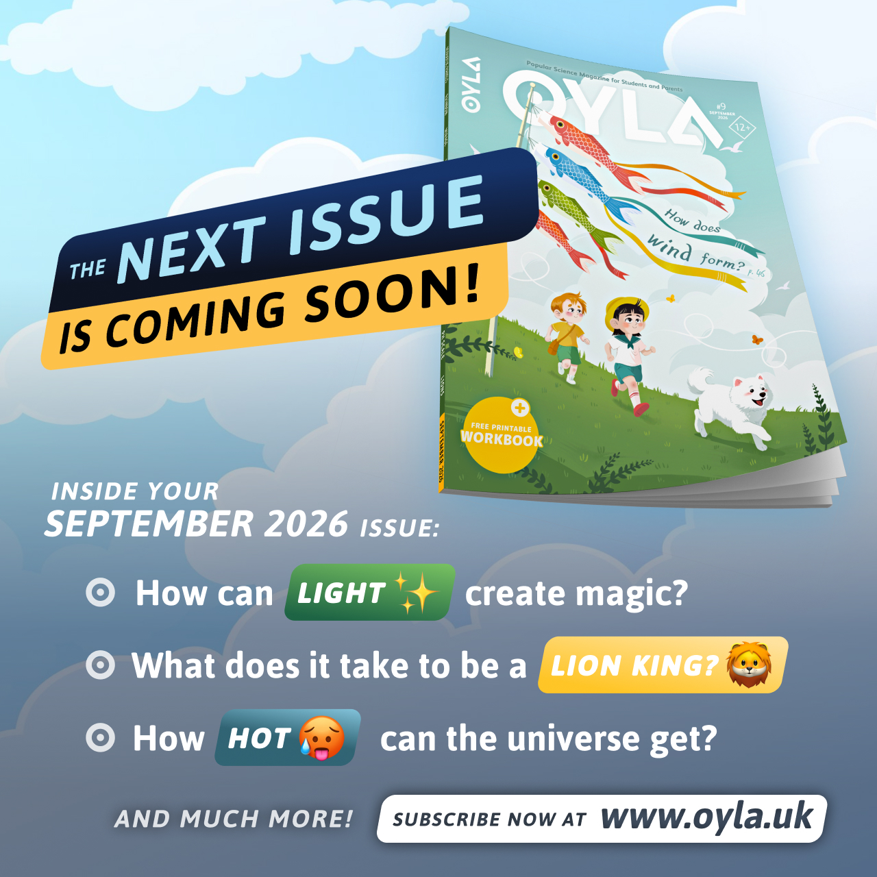OYLA UK (12+) Cover Image
