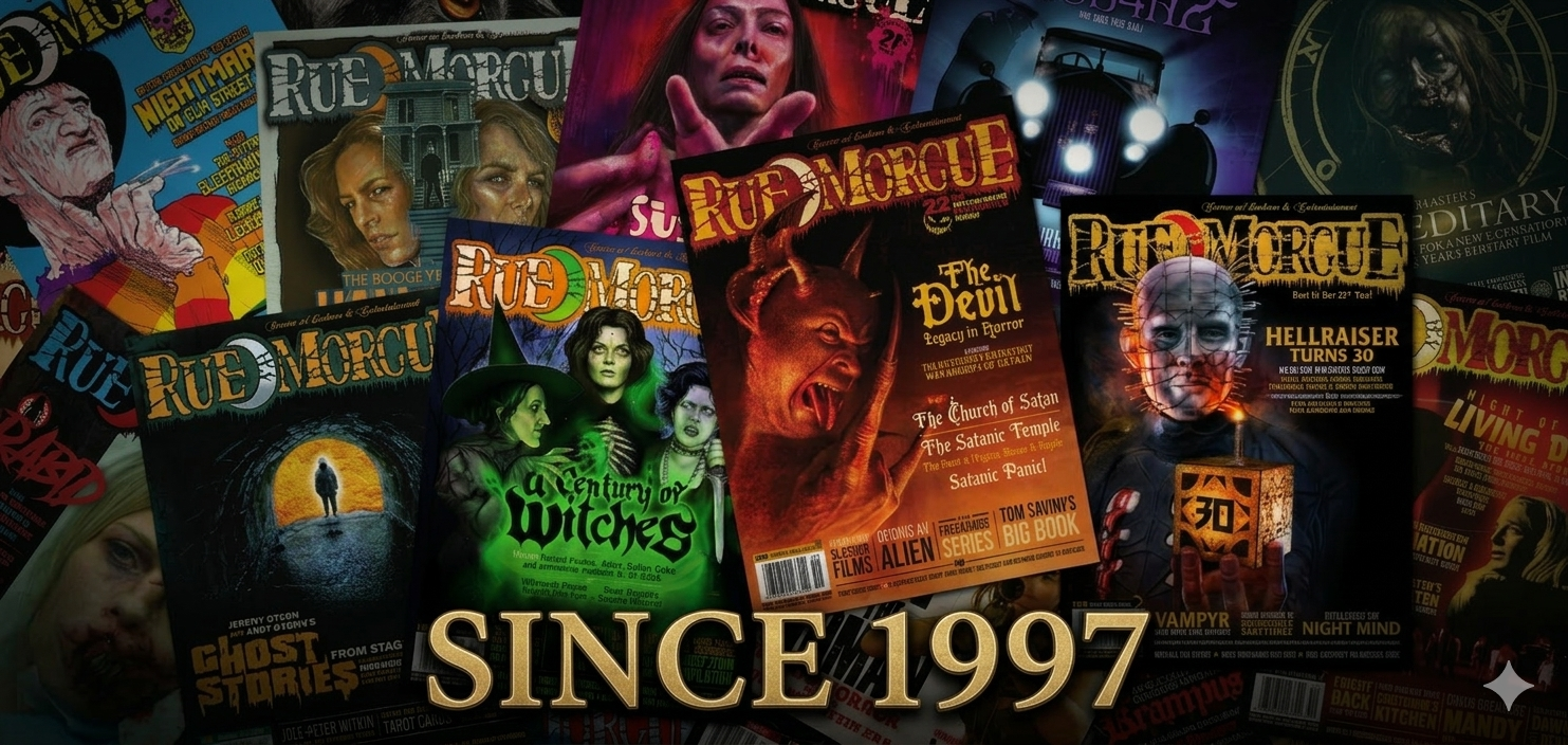 Rue Morgue masthead