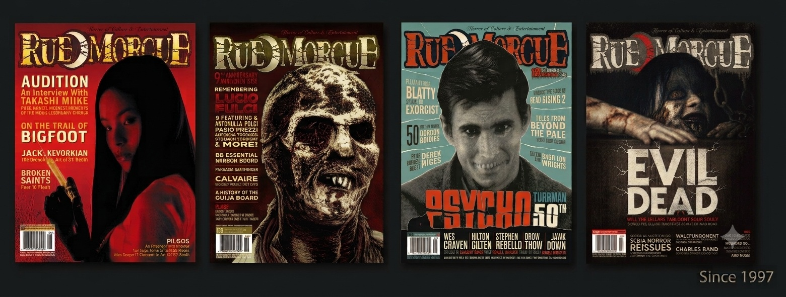 Rue Morgue masthead