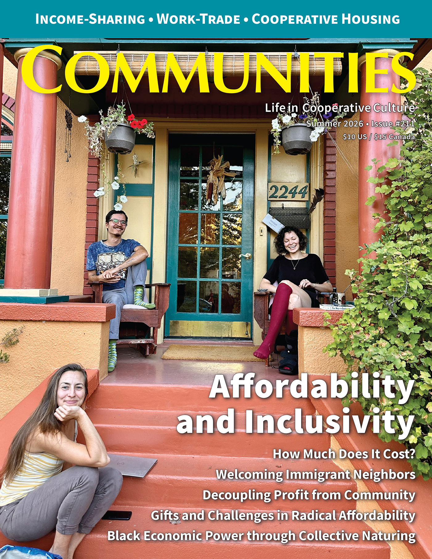 Communities #211 (Summer 2026) Affordability and Inclusivity