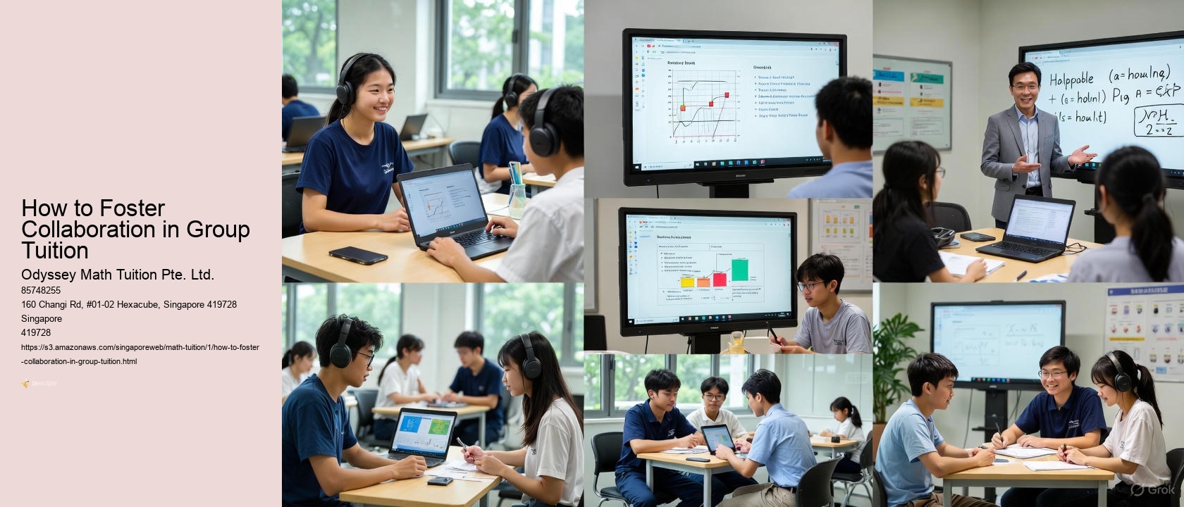 How to Foster Collaboration in Group Tuition