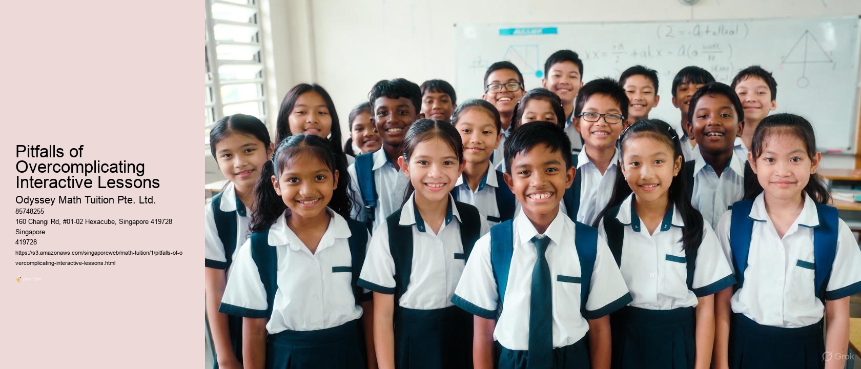 Pitfalls of Overcomplicating Interactive Lessons