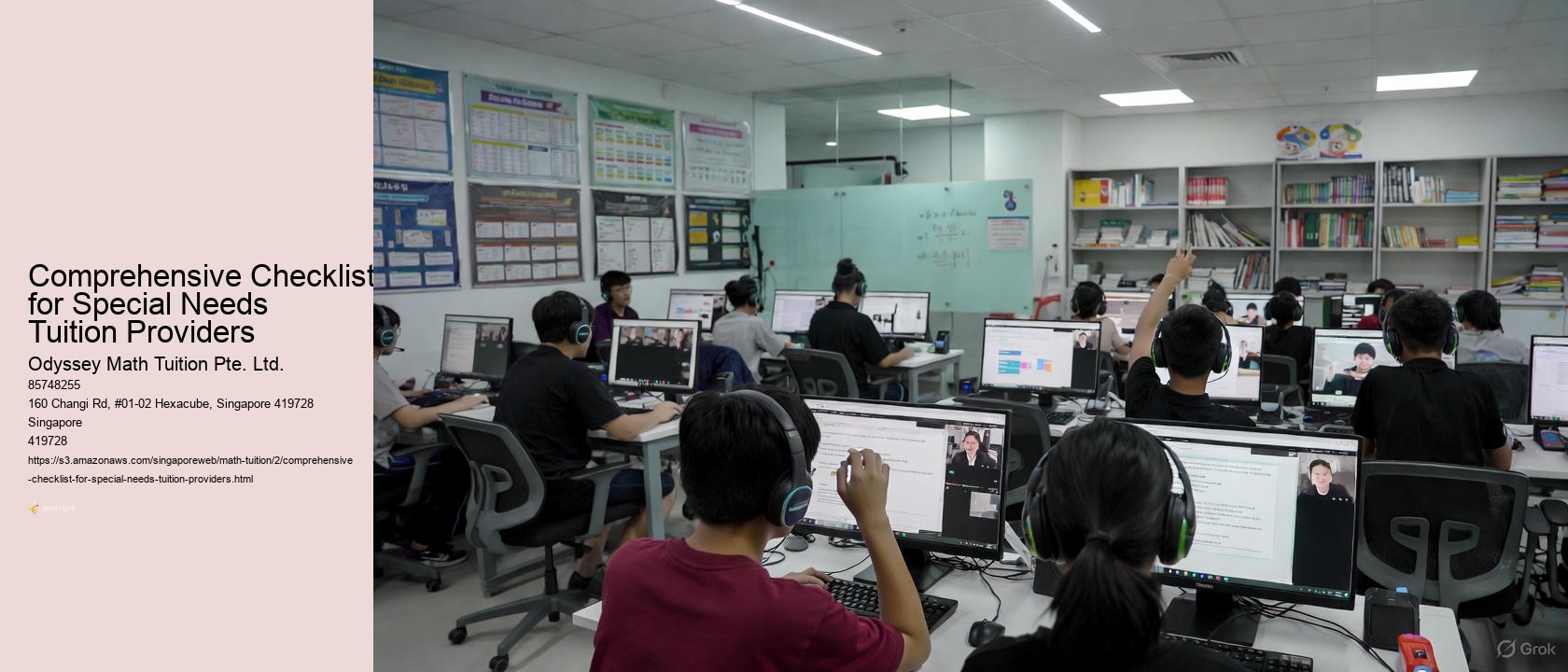 Comprehensive Checklist for Special Needs Tuition Providers