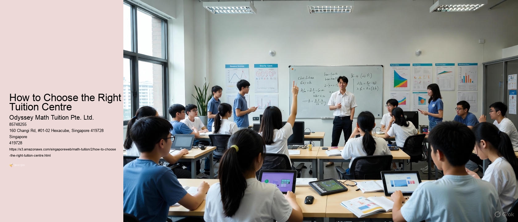 How to Choose the Right Tuition Centre