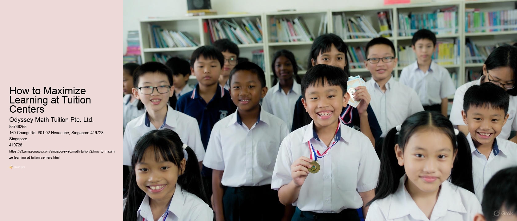 How to Maximize Learning at Tuition Centers
