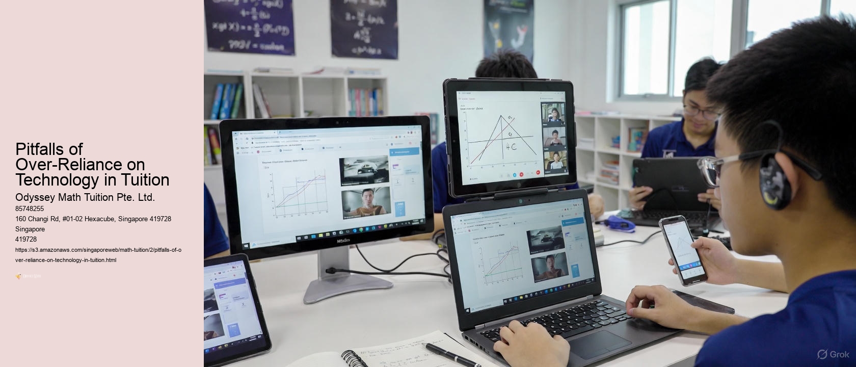 Pitfalls of Over-Reliance on Technology in Tuition