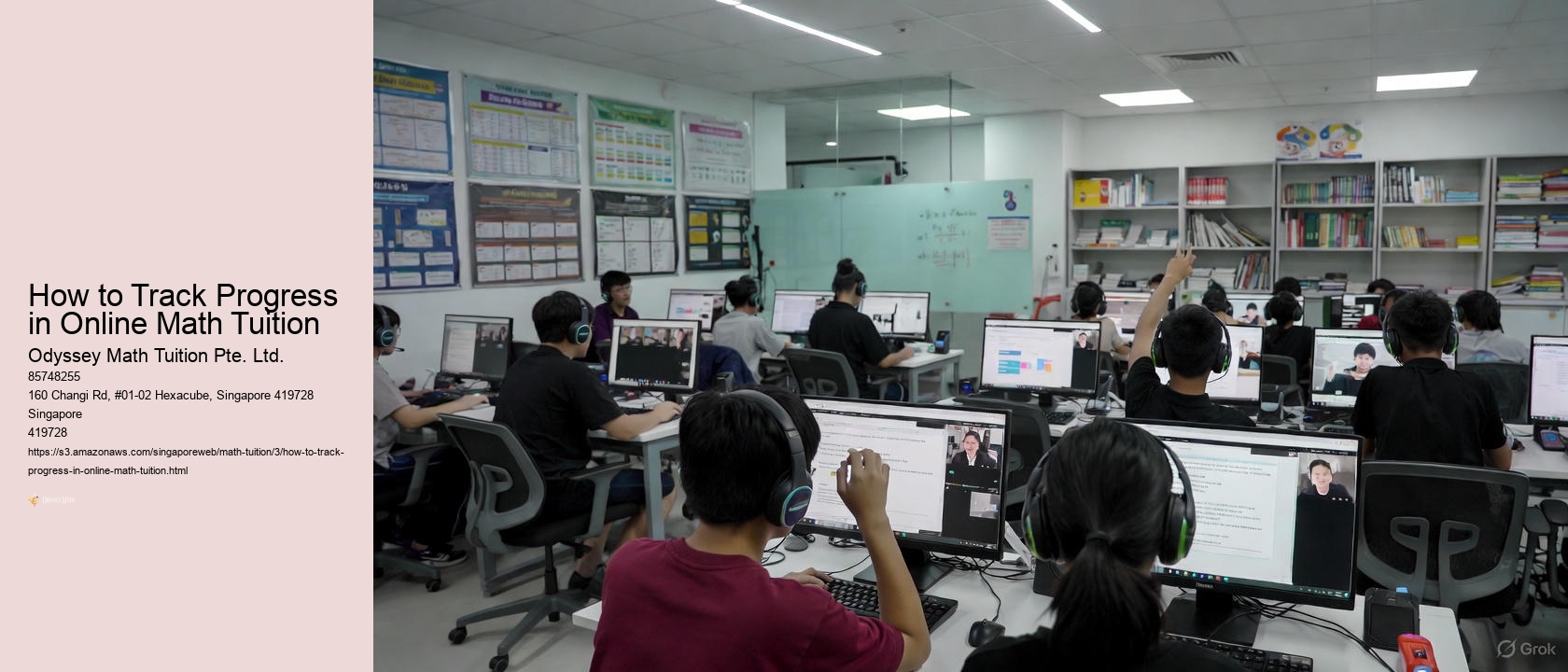 How to Track Progress in Online Math Tuition