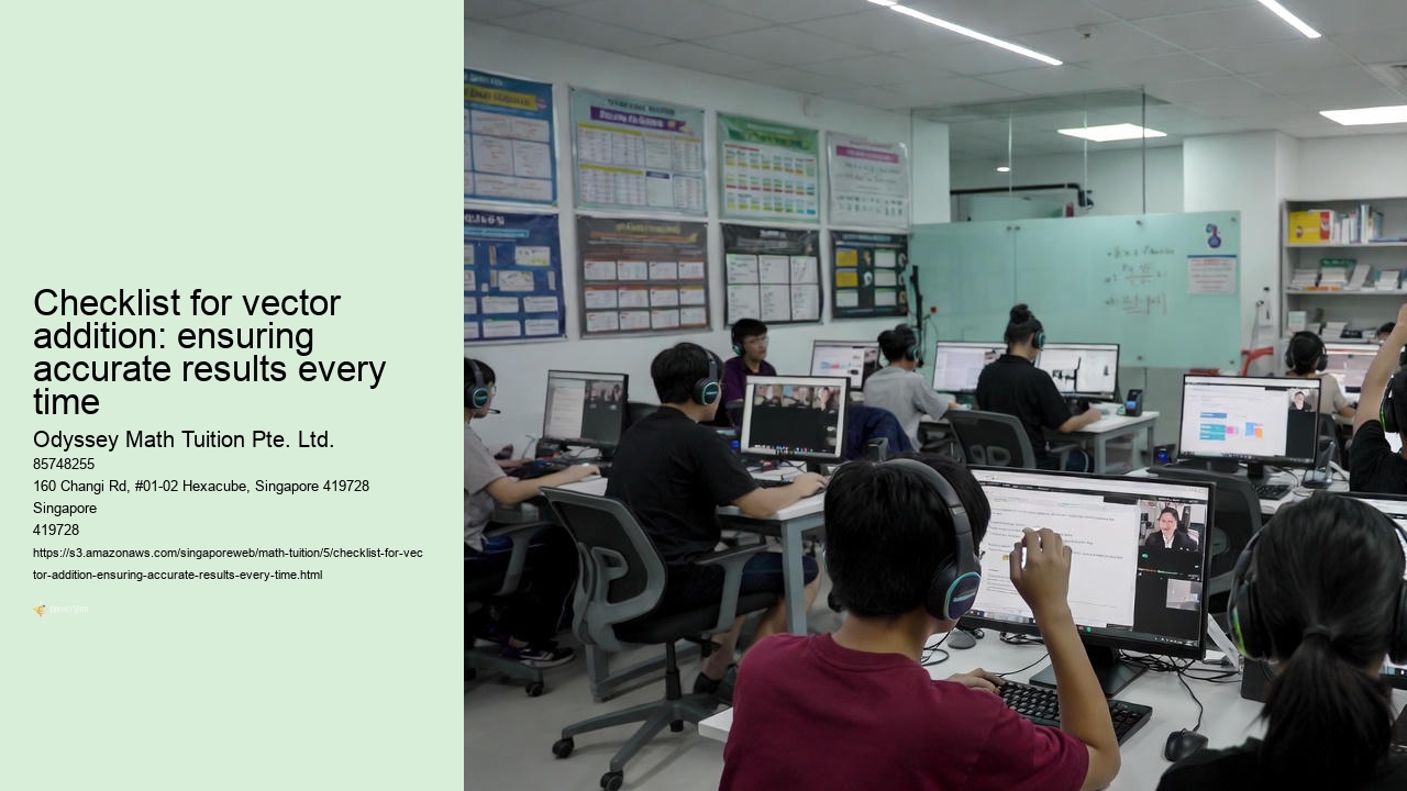 Checklist for vector addition: ensuring accurate results every time