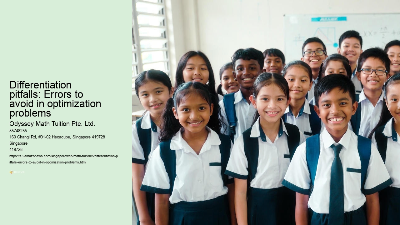 Differentiation pitfalls: Errors to avoid in optimization problems