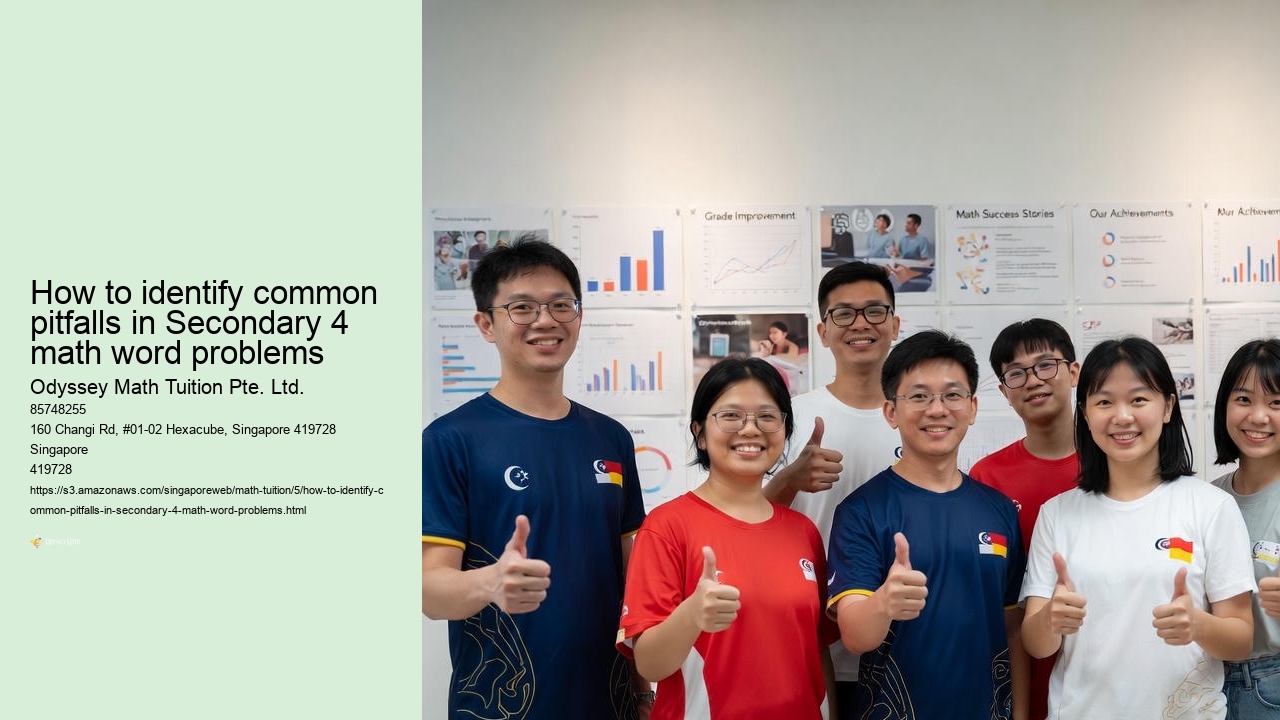 How to identify common pitfalls in Secondary 4 math word problems