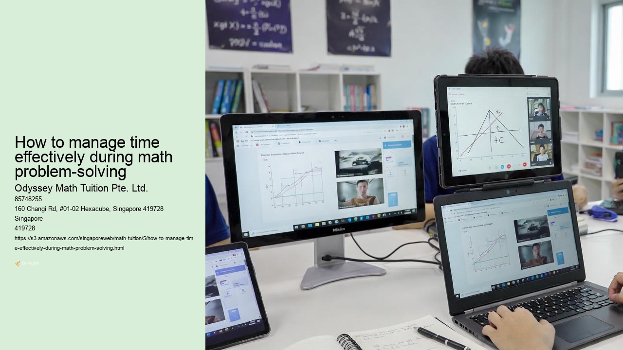 How to manage time effectively during math problem-solving
