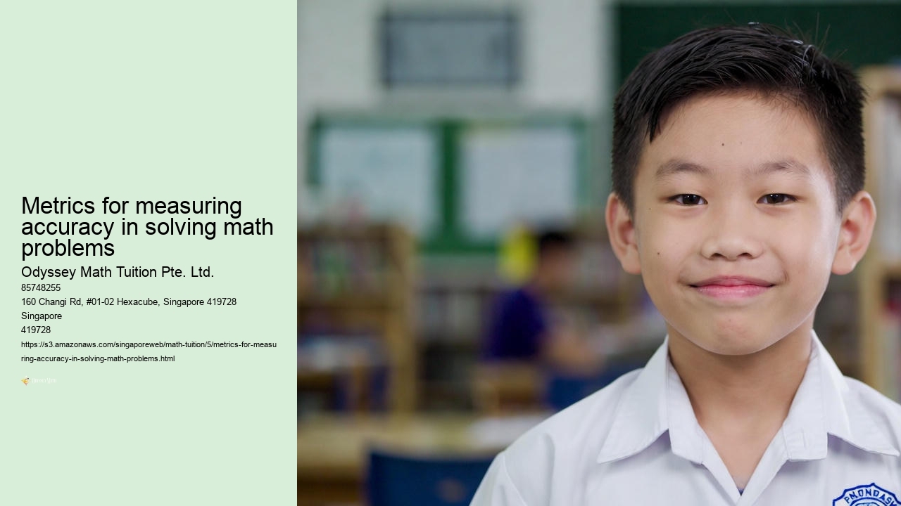 Metrics for measuring accuracy in solving math problems