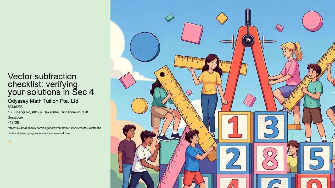 Vector subtraction checklist: verifying your solutions in Sec 4