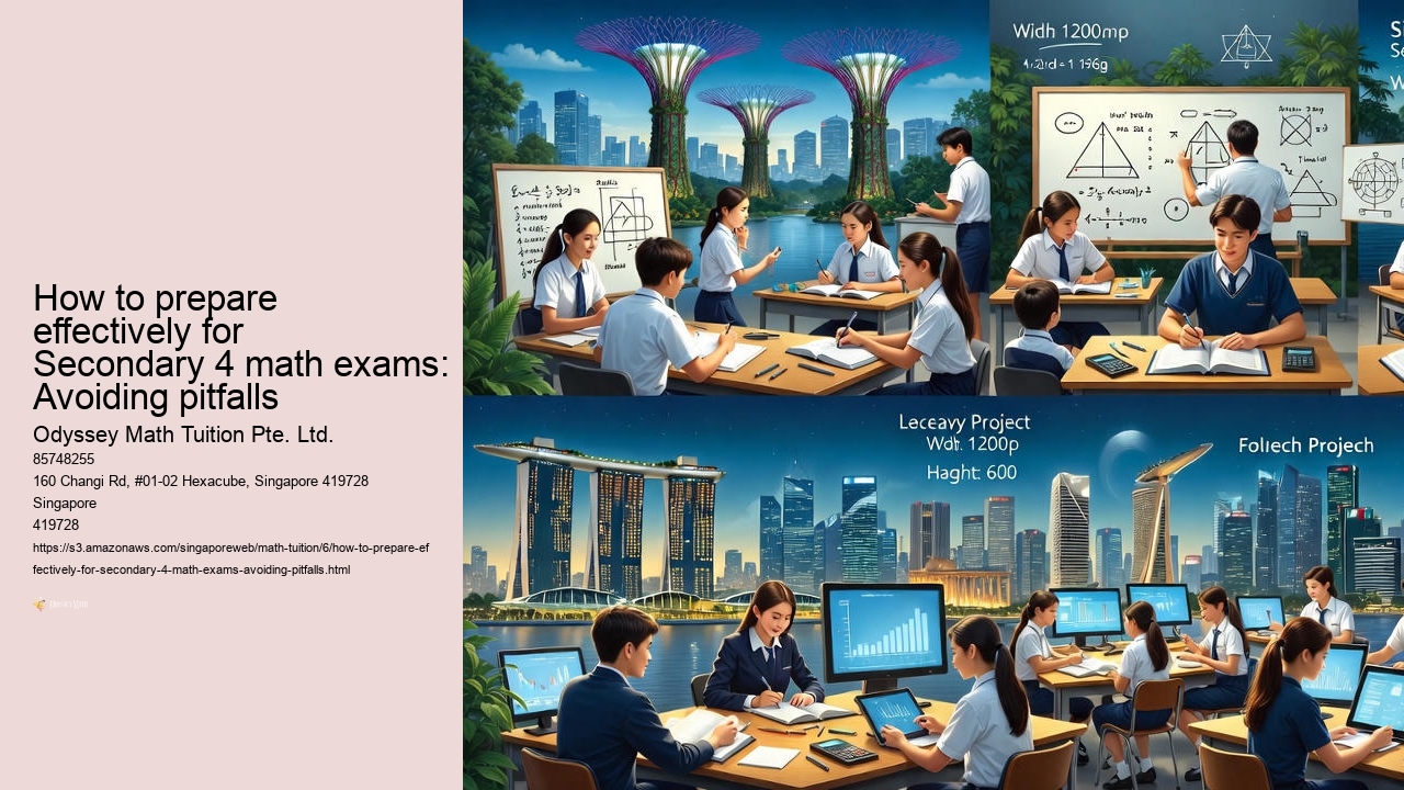 How to prepare effectively for Secondary 4 math exams: Avoiding pitfalls
