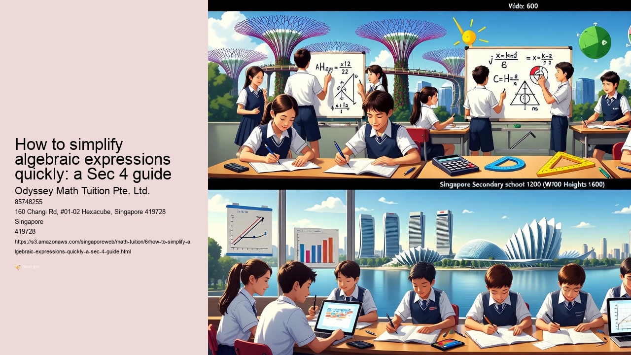 How to simplify algebraic expressions quickly: a Sec 4 guide