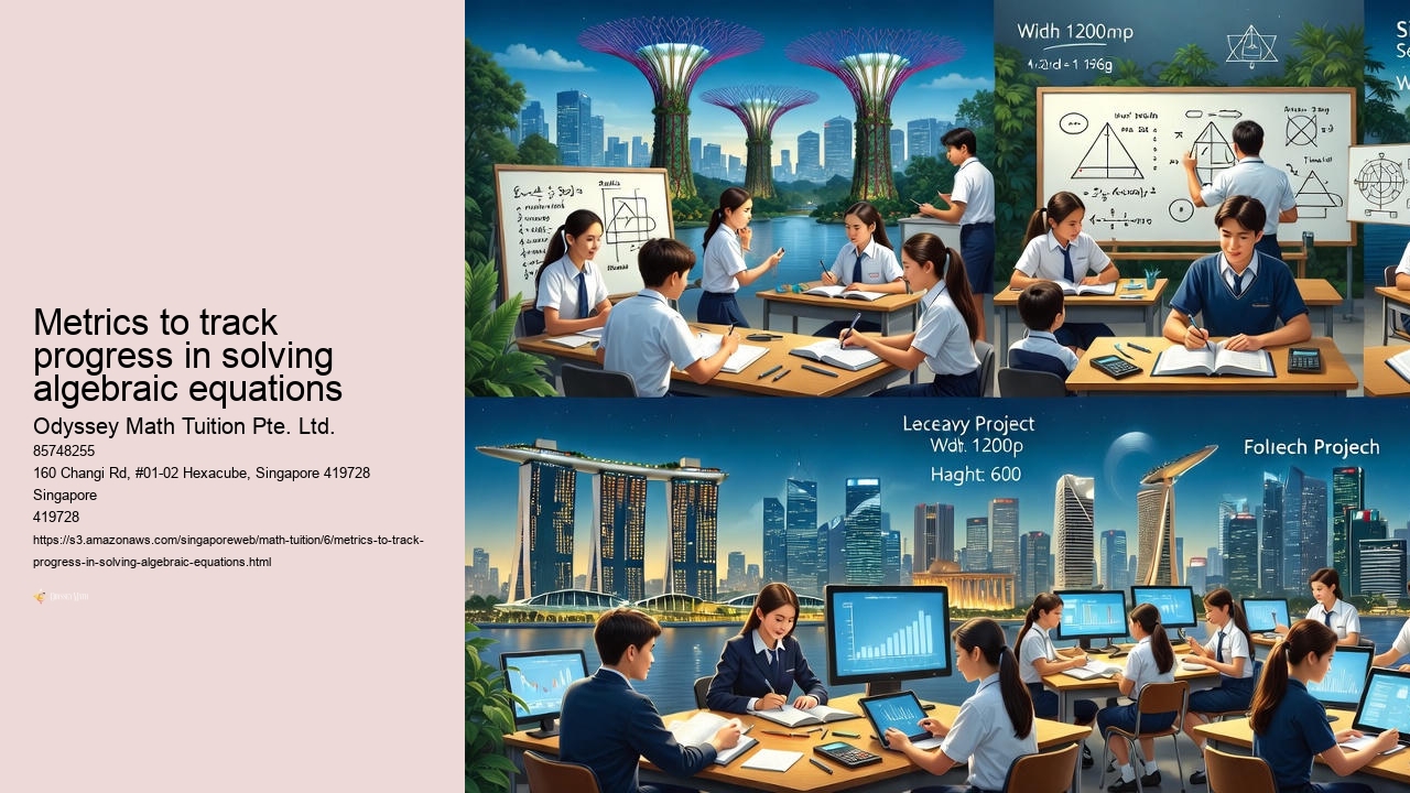 Metrics to track progress in solving algebraic equations