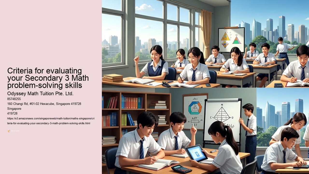 Criteria for evaluating your Secondary 3 Math problem-solving skills
