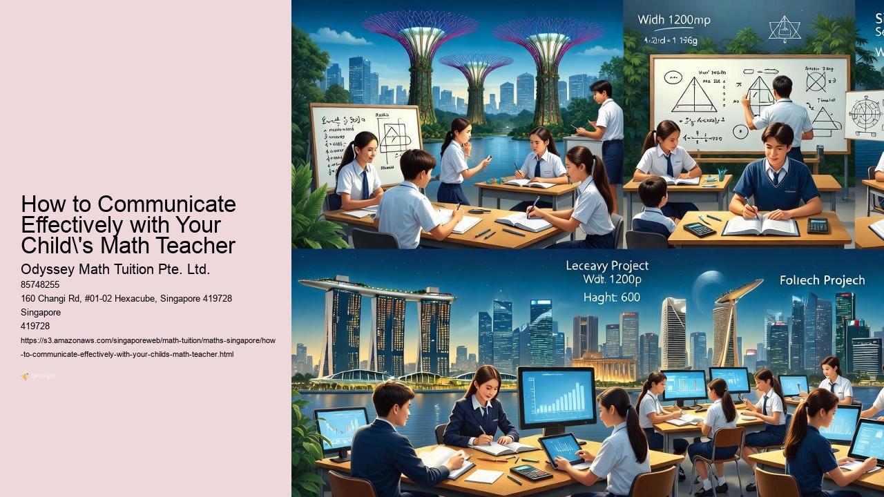 How to Communicate Effectively with Your Child's Math Teacher