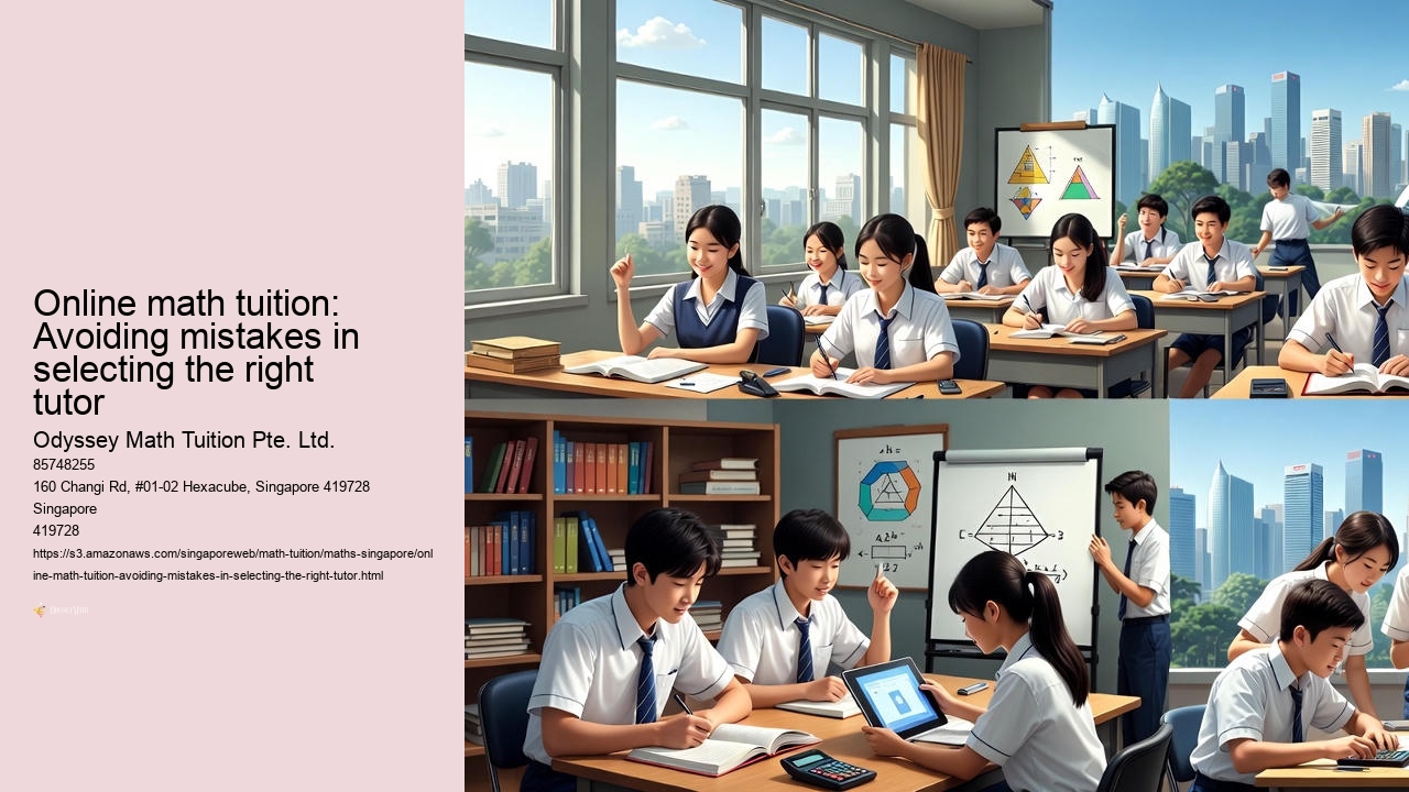 Online math tuition: Avoiding mistakes in selecting the right tutor