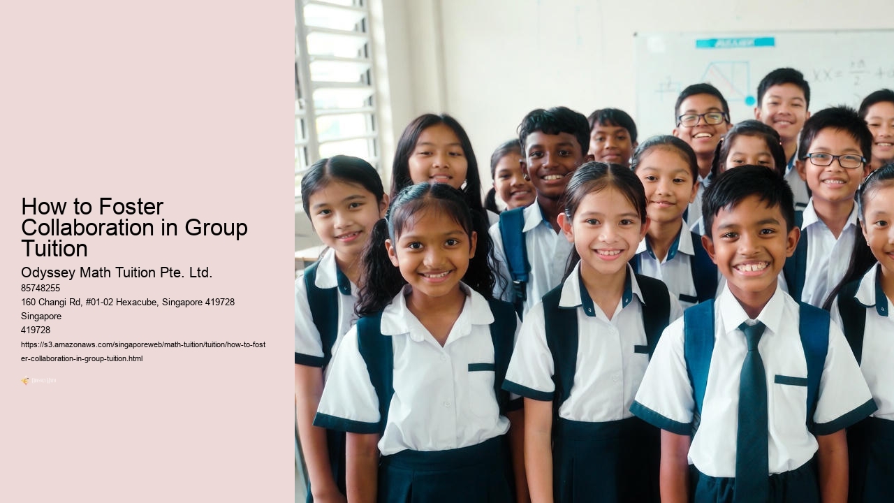 How to Foster Collaboration in Group Tuition