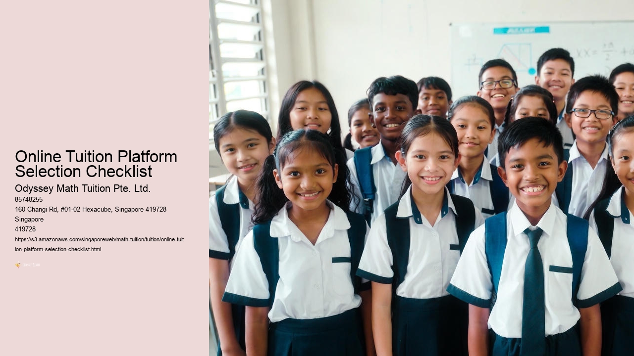 Online Tuition Platform Selection Checklist