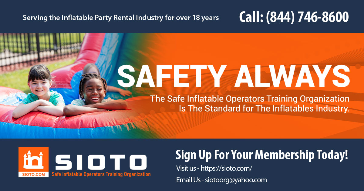 Inflatable Games safety training