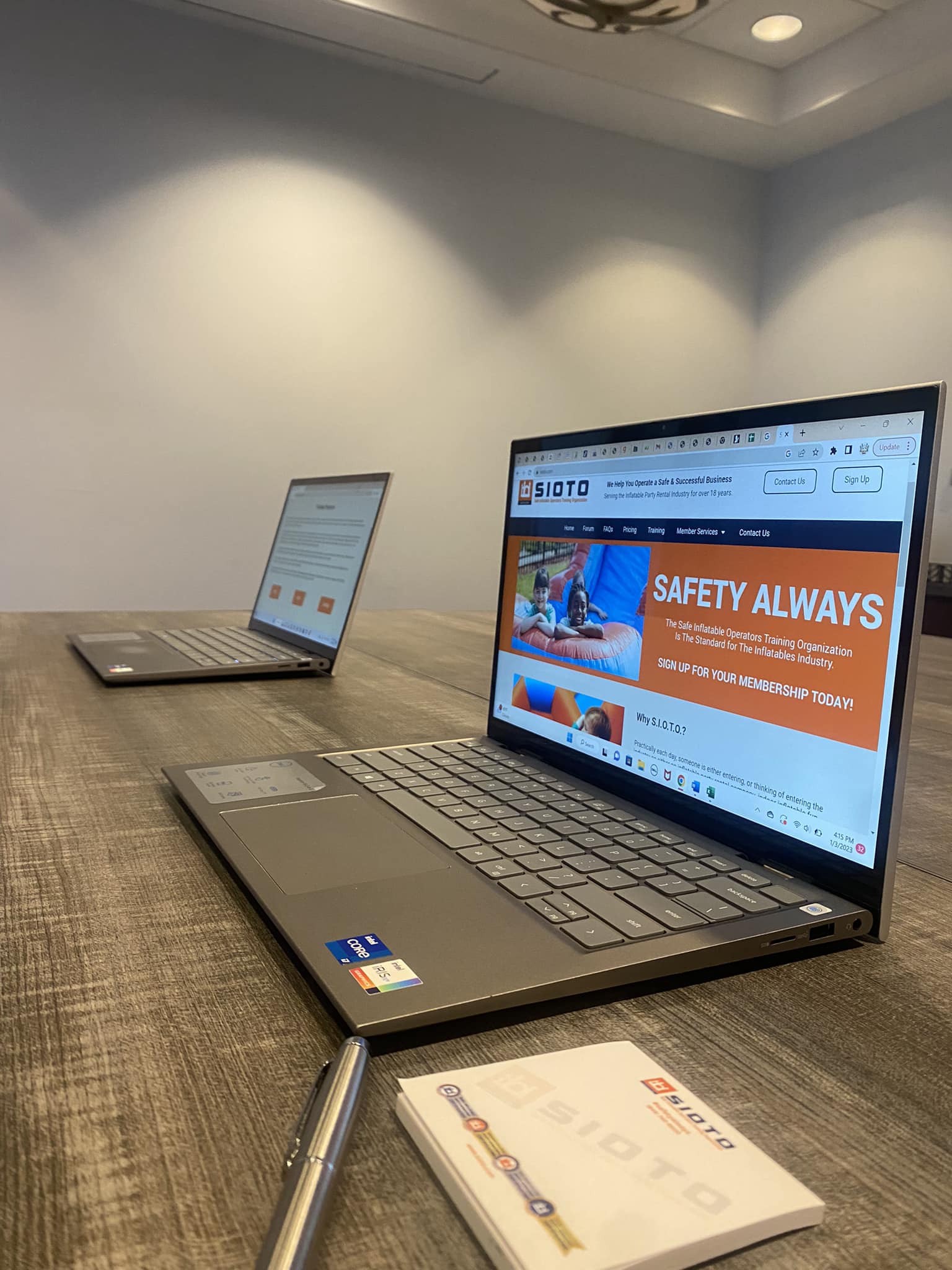 Inflatable Safety Training