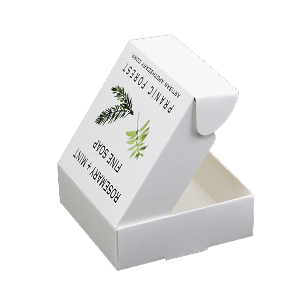 Bulk Soap Boxes with Tear-Off Strip, Assembled + Branded