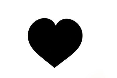 heart, illustration, black, white, love, symbol, shape