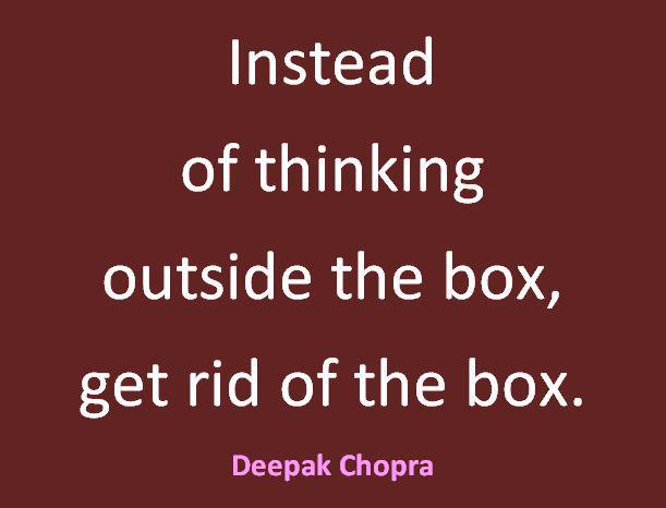 Get rid of the box