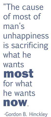 Cause of unhappiness
