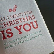 All I want for Christmas is you