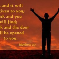 Ask and it will be given to you