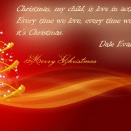 Christmas, my child, is love in action