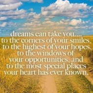 Dreams can take you