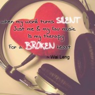 Even when my world turns silent