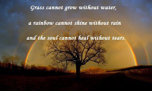 Grass cannot grow without water