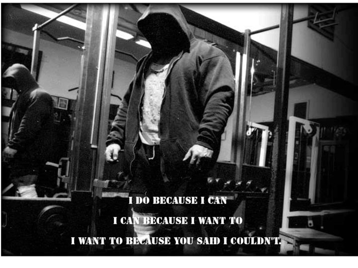 I do because I can