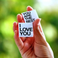 I love you - You are the best
