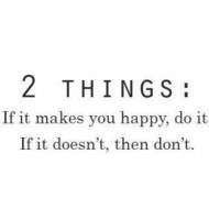 If it makes you happy do it. If it doesn't, don't do it