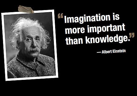 Imagination is more important than knowledge