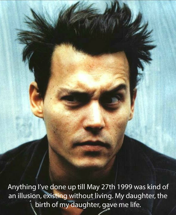 Johnny Depp - Anything I have done till may 27th 1999 was kind of an illusion