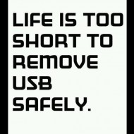 Life is too short to remove USB safely