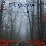 Live goes on, live it well