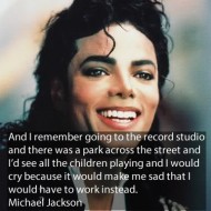 Michael Jackson Quotes - And I remember going to the record studio and there was a park