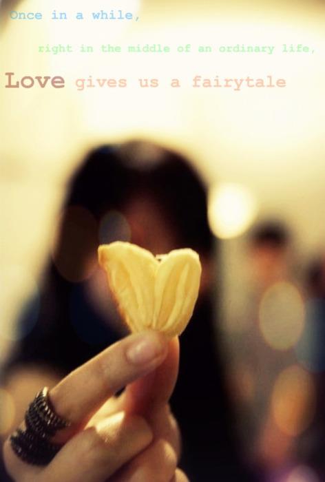 Once in a while love gives us a fairytale